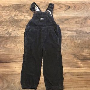 Osh Kosh lined corduroy overalls